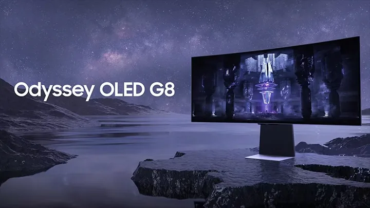 Samsung Odyssey OLED G8 34-inch OLED Gaming Monitor product image 2